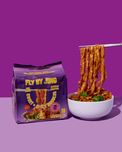 Fly By Jing – Sweet + Spicy Noodles – 4-Pack - image 3