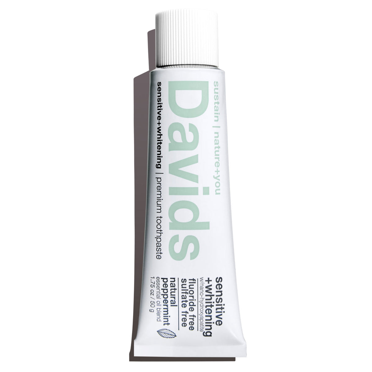 Davids Travel Size Premium Toothpaste / Sensitive+Whitening - image 2