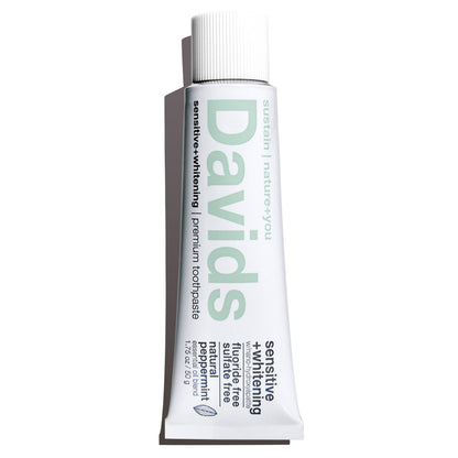 Davids Travel Size Premium Toothpaste / Sensitive+Whitening - image 2