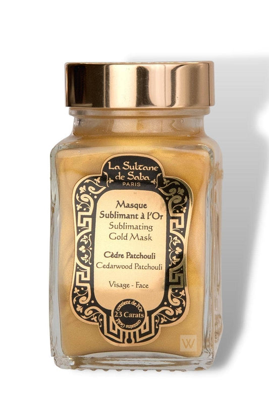 Sublimating Face Mask – Gold Cedar Patchouli - image 1