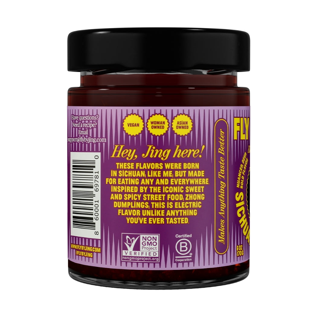 Fly By Jing – Sweet + Spicy Sichuan Chili Sauce – 6 oz - image 6