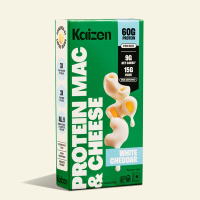 Kaizen – High Protein Low Carb White Cheddar Mac & Cheese – 6.4 oz