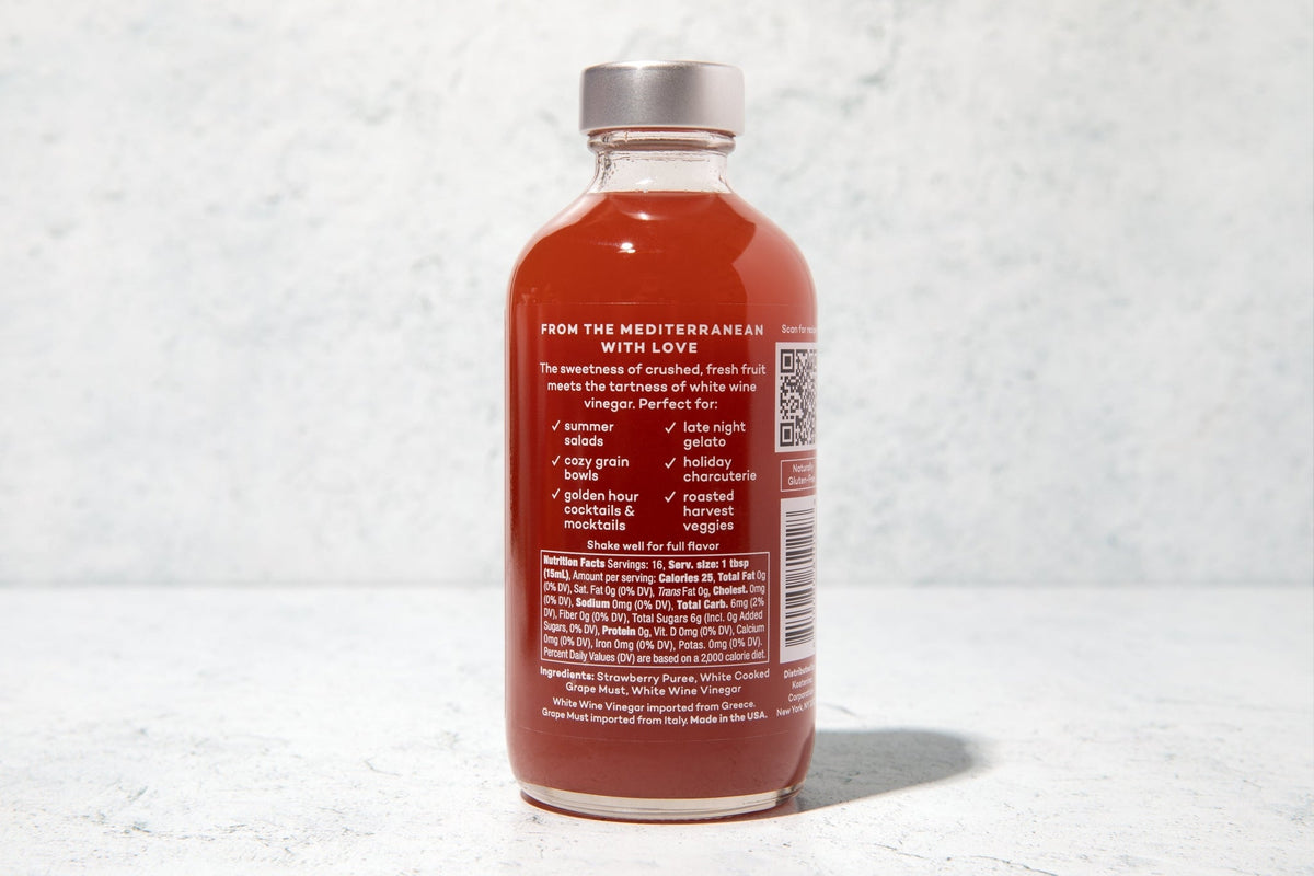 Kosterina Crushed Strawberry Vinegar – 8 oz - image 5