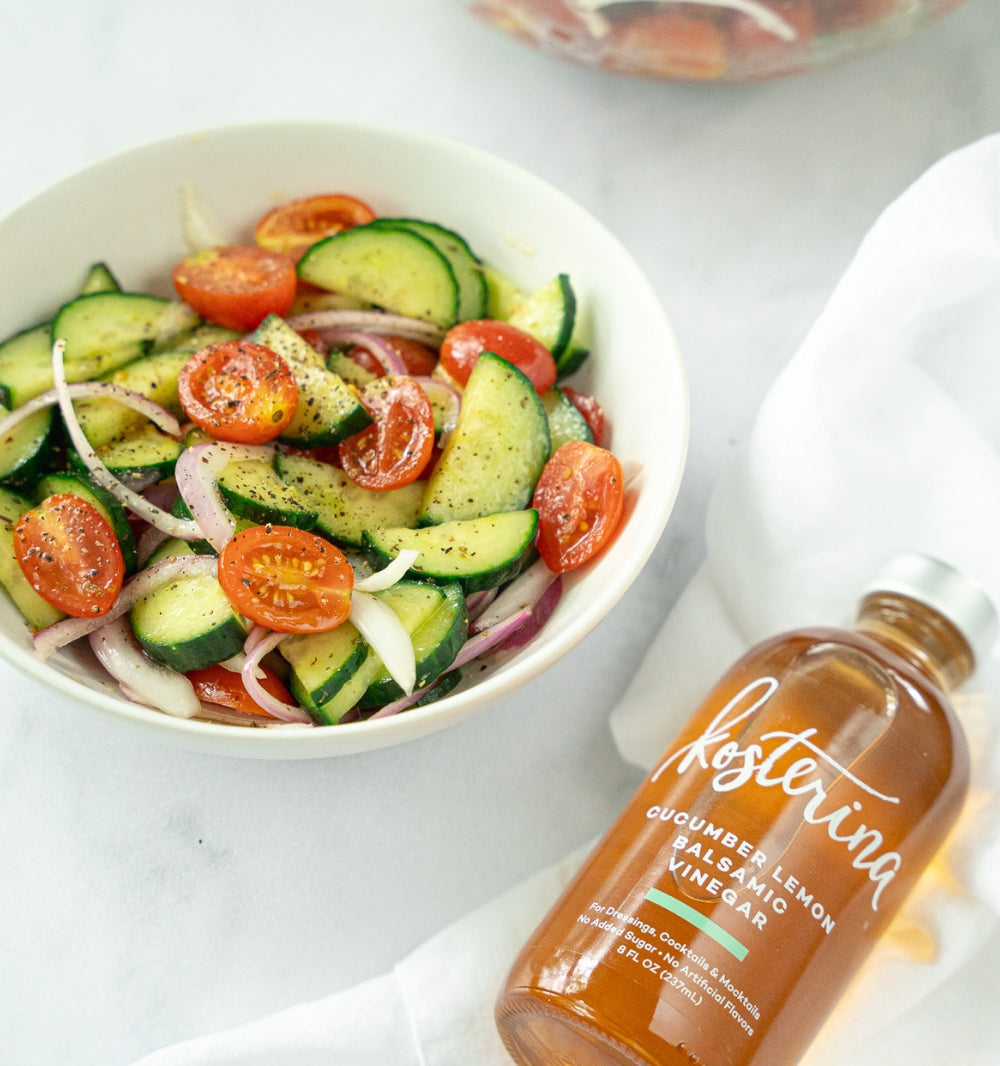 Kosterina Cucumber Lemon Balsamic Vinegar – 8 oz - image 3