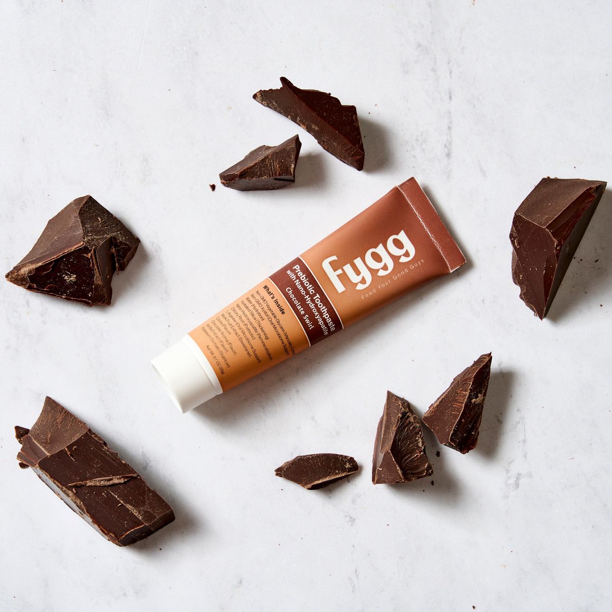 Fygg Toothpaste with Prebiotics | Chocolate Swirl - image 5