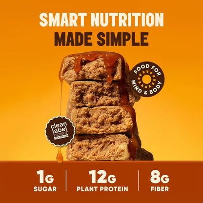 IQBAR Pumpkin Spice protein bars — 12-bar box