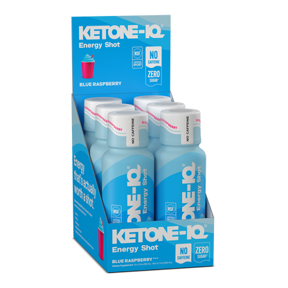 Ketone-IQ Caffeine-Free Shot, Blue Raspberry - image 1