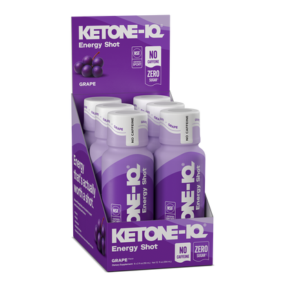 Ketone-IQ Caffeine-Free Shot, Grape - image 1