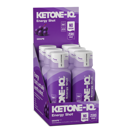 Ketone-IQ Caffeine-Free Shot, Grape - image 1