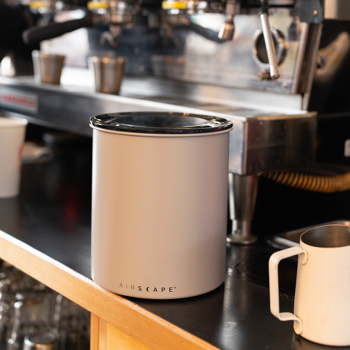 Airscape® Kilo Coffee Storage Canister \\ White - image 2