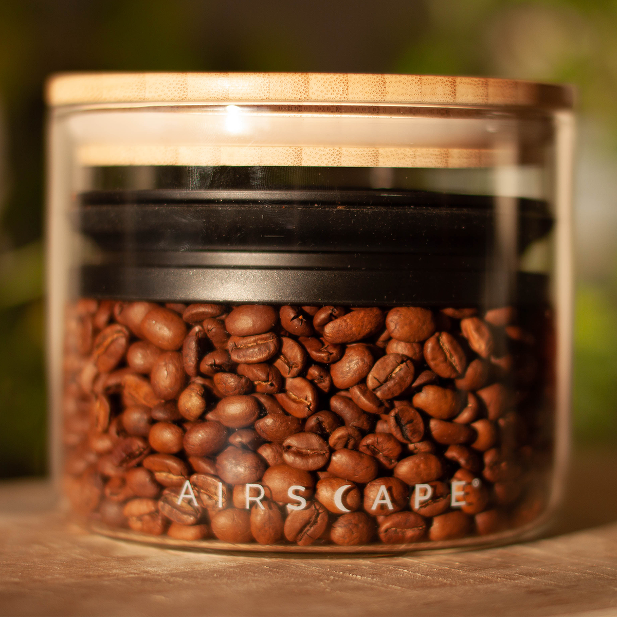 Glass Coffee Storage Canister 250g by Airscape® - image 1