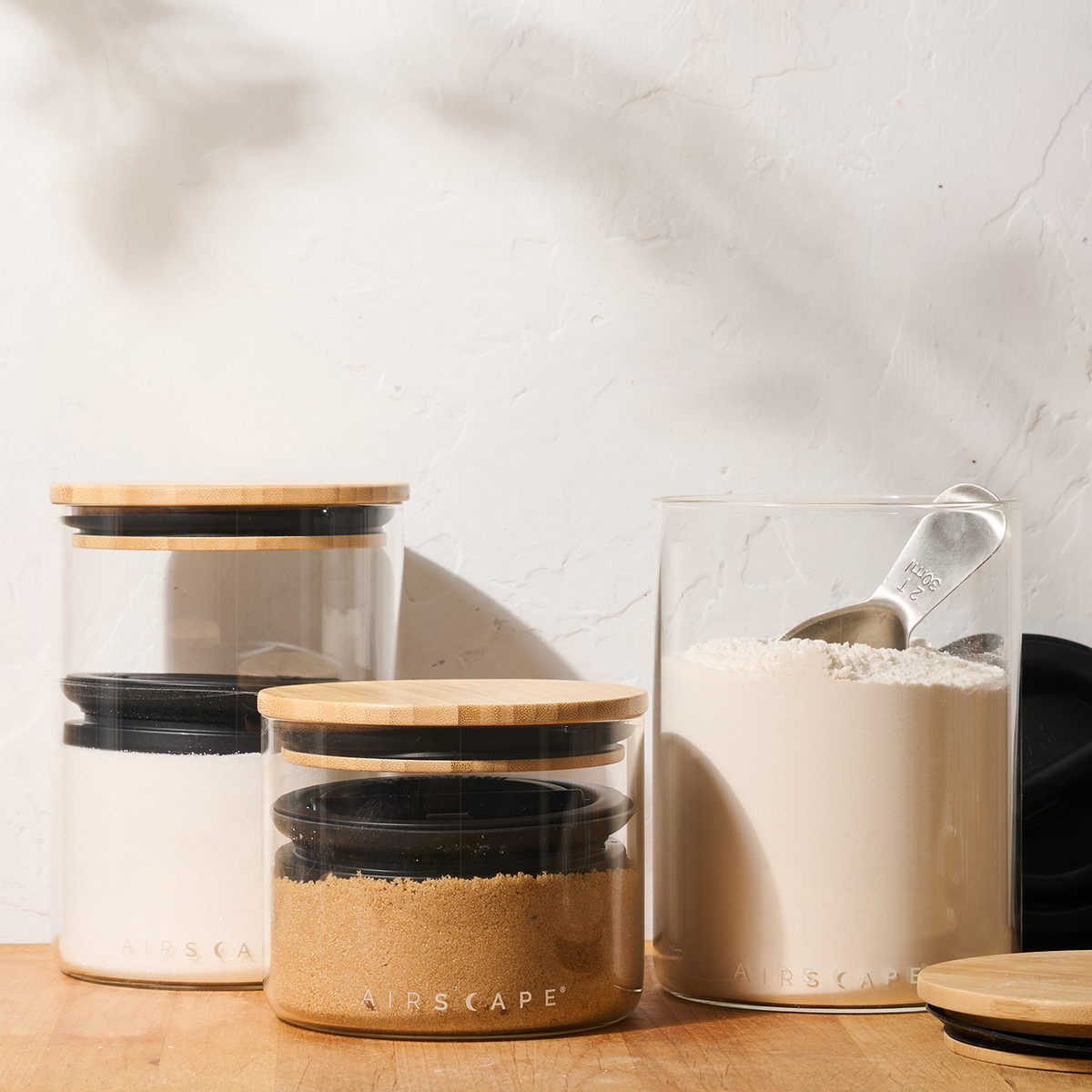 Glass Coffee Storage Canister 250g by Airscape® - image 2