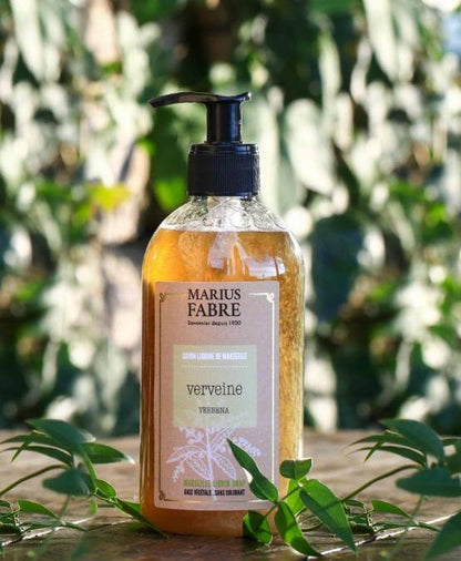 Marius Fabre – Verbena Marseille Liquid Soap – 400 mL Pump