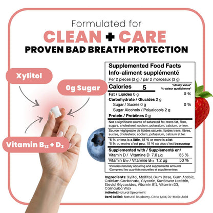 Morning Breath Berry gum