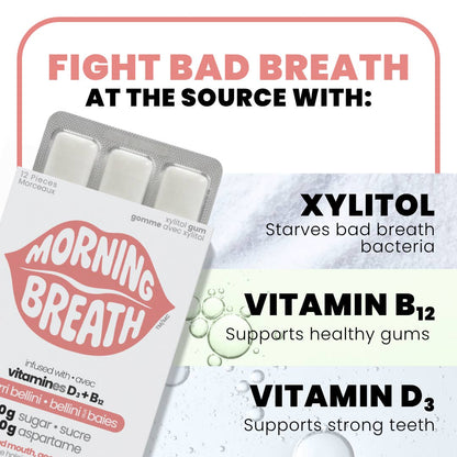 Morning Breath Berry gum