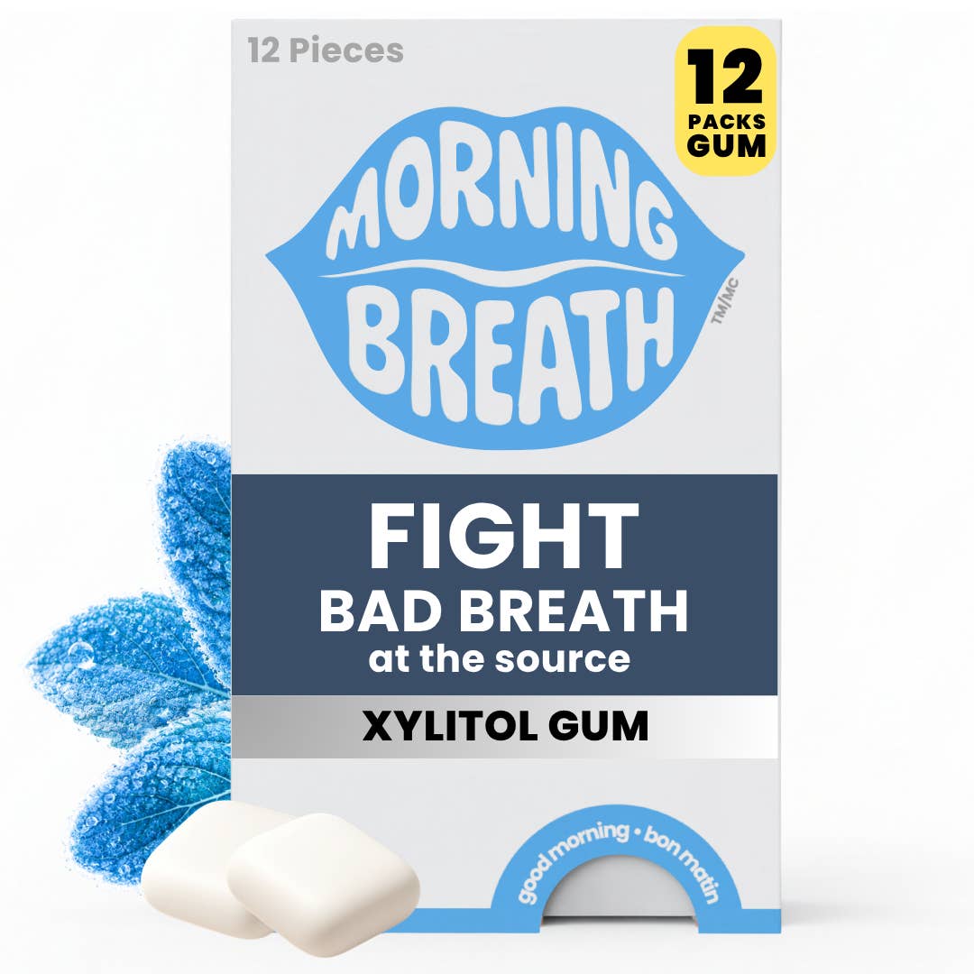 Morning Breath Peppermint gum