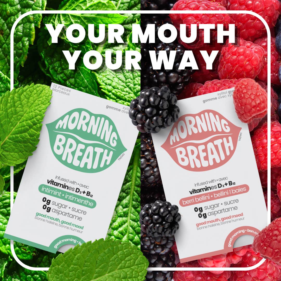 Morning Breath Peppermint gum
