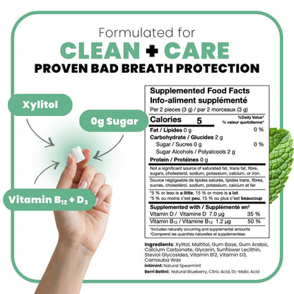 Morning Breath Spearmint gum