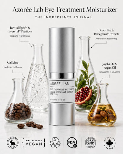 AZORÉE LAB Eye Treatment Moisturizing Cream // Prickly Pear Extract + Caffeine - image 3