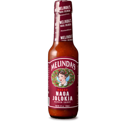 Melinda’s Naga Jolokia Pepper Hot Sauce – 5 oz