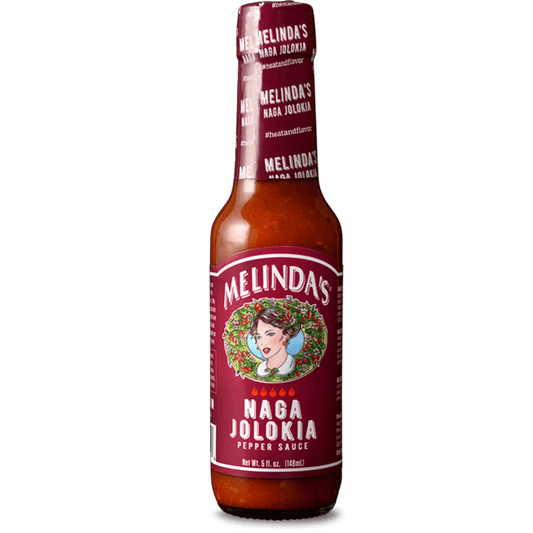 Melinda’s Naga Jolokia Pepper Hot Sauce – 5 oz