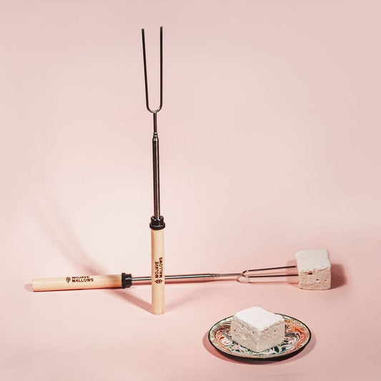 Mojave Mallows Campfire Skewer - Marshmallow / Hot Dog Roasting Fork