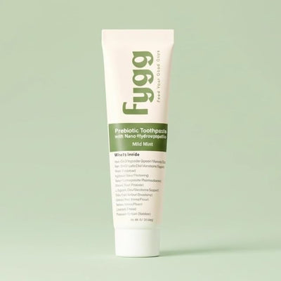 Fygg Travel Size Toothpaste - Mild Mint, Fluoride-Free 0.7oz