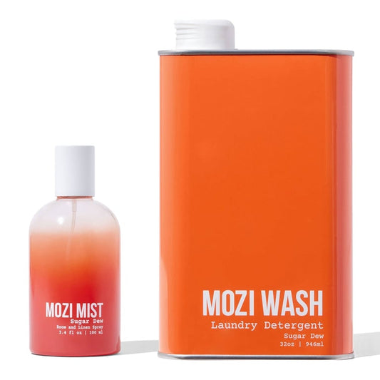 Mozi Wash Sugar Dew Laundry Detergent & Linen Spray Set