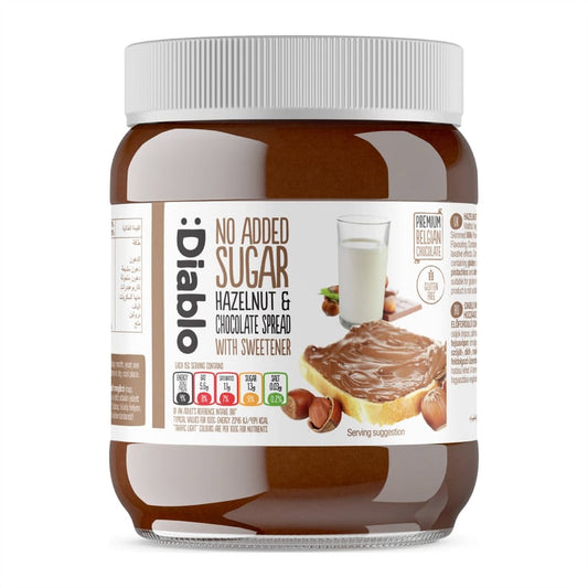 Diablo No Added Sugar Hazelnut Chocolate Spread – 350 g