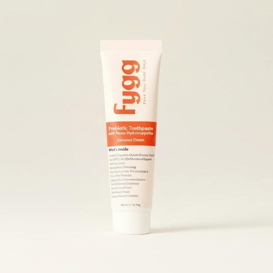 Fygg Travel Size Toothpaste Coconut Cream Flavor 0.7oz