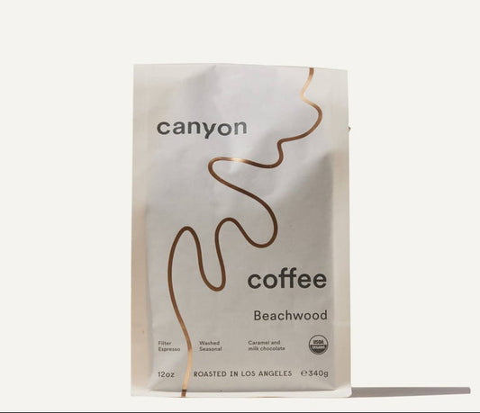 Canyon Coffee Beachwood Organic Coffee Beans – 12 oz (340.19 g)