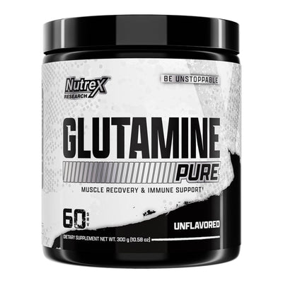 Nutrex Research Glutamine Pure – Muscle Recovery & Growth – 300 g – 60 Servings