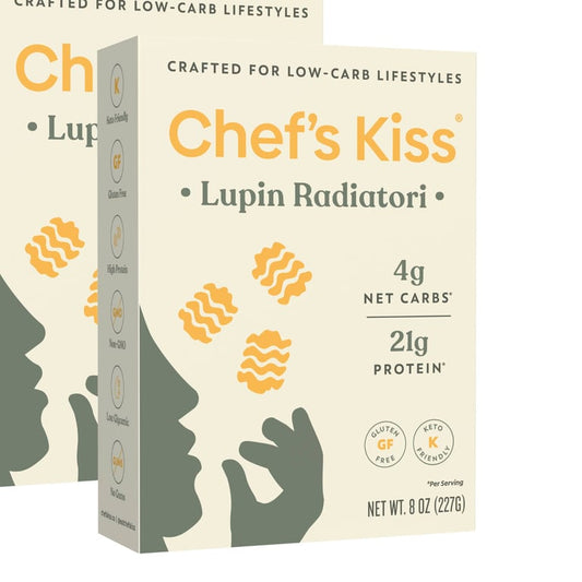 Chef's Kiss Low Carb Radiatori Pasta – 8 oz (227 g)
