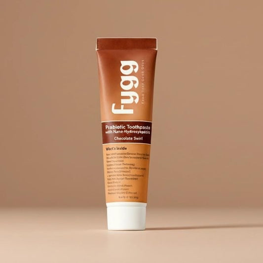 Fygg Travel Size Chocolate Flavor Fluoride-Free Toothpaste 0.7oz