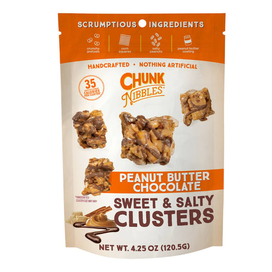 Chunk Nibbles Caramel Chocolate Toffee – 4.25 oz