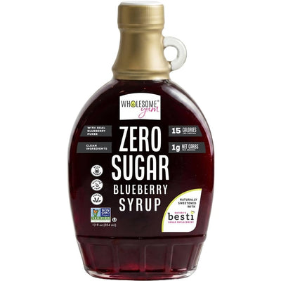 Wholesome Yum Zero Sugar Blueberry Syrup –354 g / 12 oz