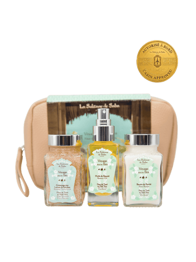 La Sultane de Saba Body Gift Set – Tiare Flower & Aloe Vera – Journey to the Islands