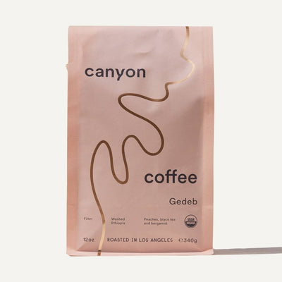 Canyon Coffee Gedeb Organic Coffee Beans – 12 oz (340.19 g)
