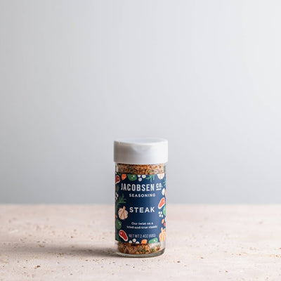 Jacobsen Salt Co. Steak Seasoning – Spice Blend for Meat – 2.4 oz (68 g)