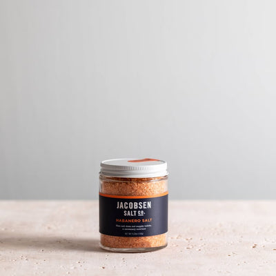 Jacobsen Salt Co. Habanero Infused Sea Salt – 4.23 oz (120 g)