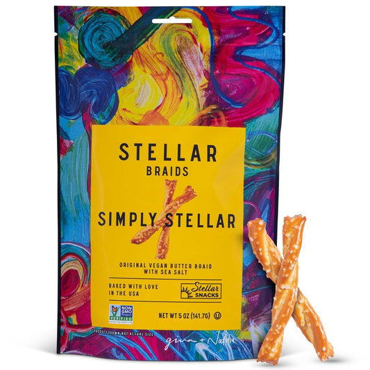 Stellar Snacks – Simply Stellar Pretzel Braids – 12 oz (340 g)
