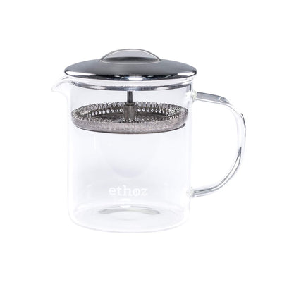Ethoz by Planetary Design Glass Tea Brewer – 14 fl.oz / 400 mL