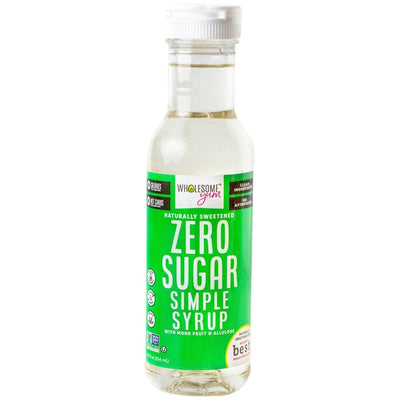 Wholesome Yum Zero Sugar Simple Syrup – 340 g / 12 oz