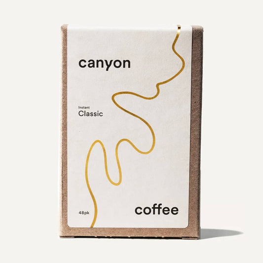 Canyon Coffee Gedeb Instant Coffee – 48 Single-Serve Packets