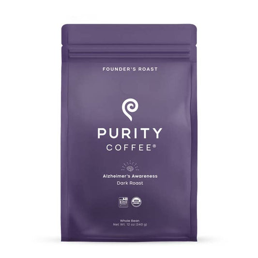 Alzheimer’s Awareness Limited Release – Founder’s Dark Roast – Whole Bean – 340 g