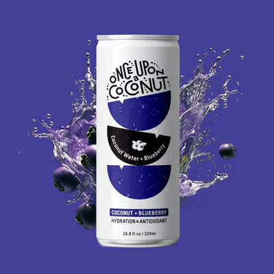 Premium Coconut Water + Blueberry – Once Upon a Coconut – 320 ml