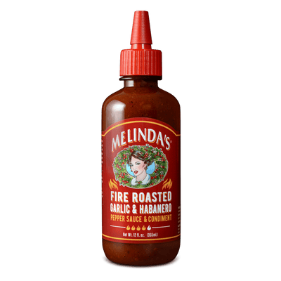Melinda’s Fire Roasted Garlic & Habanero Pepper Sauce – 12 oz