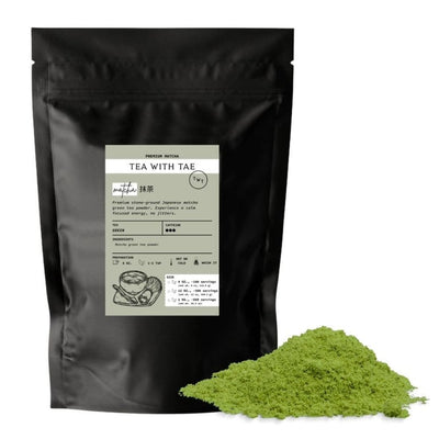Tea with Tae Premium Japanese Matcha Green Tea Powder