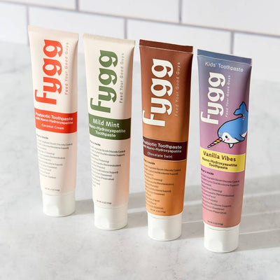 Fygg Family Bundle - 4 Pack Toothpaste