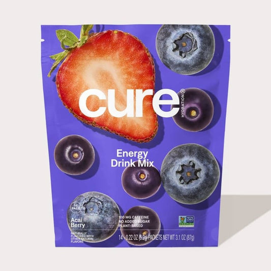 Cure Hydration – Energizing Mix – Acai Berry – 14 ct